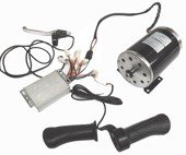 Silnik elektryczny 48V 1000W + sterownik + manetka + dźwignia hamulca