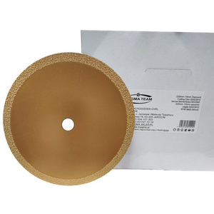 Tarcza diamentowa złota ciągła 230mm 15mm do stali vacuum Magma 82023910 do cięcia żeliwa 230x22,2 230 x 22,2 230x22,2mm rurażer zdjęcie nr 13