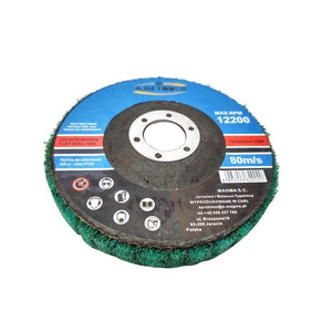 Tarcze do szlifowania metalu miękki satyniarka 125mm włóknina POLISHING satyniarek zdjęcie nr 7