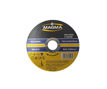 Tarcza do cięcia stali metalu 125x1,6 tarcze Magma zdjęcie nr 9