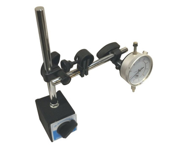 Czujnik zegarowy 0-10mm + statyw magnetyczny 60kg Przyrząd do pomiaru tarcz hamulcowych zestaw do sprawdzania bicia czujnik zegarowy 107-601-105 statywem 0-10mm 106-102-101 zdjęcie nr 11