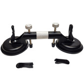 Uchwyt przyssawka do szyb blach płyt 2x125 mm 125mm