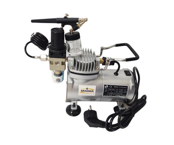 Kompresor mini aerograf AB138 AB 138 AB-138 0,3; 0,5; 0,8mm zestaw do malowania do aerografii sprężarka zdjęcie nr 7