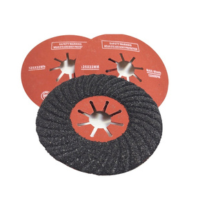 Zestaw 3 sztuk tarcz tarcza dysk fibrowy półsztywny do szlifowania kopyto fibra dysk fibra 125 22,23 granit gres 125mm GR 40 GR 60 GR 80 zdjęcie nr 2