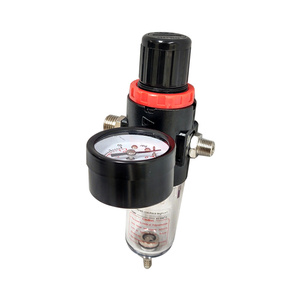 Reduktor z odwadniaczem filtr cisnienia odwadniacz zespół uzdatniania powietrza blok powietrzny 1/4" AFR-2000 separator zdjęcie nr 7