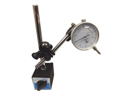 Czujnik zegarowy 0-10mm + statyw magnetyczny 60kg Przyrząd do pomiaru tarcz hamulcowych zestaw do sprawdzania bicia czujnik zegarowy 107-601-105 statywem 0-10mm 106-102-101 zdjęcie nr 13