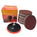 Zestaw krążki na rzep papier ścierny PEX 125mm 125 mm gr 36 krążek 100 szt + dysk na rzep szlifierski z gąbką 125 mm 125mm zdjęcie w nawigacji nr 3