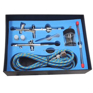 Aerograf AB208K AB-208K AB 208K 3 dysze z wężykiem do malowania BEZ LOGO zdjęcie nr 8