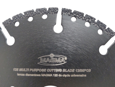 Tarcza diamentowa do cięcia uniwersalna 125 mm MPCB 125 x 22,23 rurażer zdjęcie nr 3