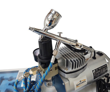 Aerograf AB-186K kompresor zestaw lakierniczy 186K AB186K zdjęcie nr 5