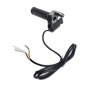 Manetka rączka gazu do ze stacyjką wskaźnikiem 36V diodami przyspieszenia zdjęcie nr 4