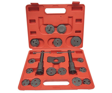 Zestaw do wyciskania wciskania tłoczków hamulcowych 18 el. 1009AB do zacisków hamulcowych separator zacisk tłoczki zdjęcie nr 16