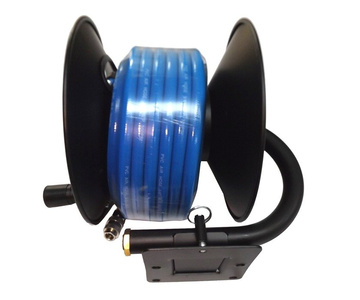 Zwijadło ręczne + Przewód pneumatyczny bęben 15m AHR4001 zwijak wąż Magma na bębnie zdjęcie nr 6