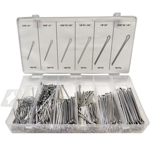 Zawleczki proste zestaw zawleczek 555 szt. komplet cotter pins SC-555 zdjęcie nr 9