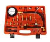 Tester ciśnienia wtrysku benzyny miernik sprężania TU-114 Truck Car Petrol Diesel Fuel Pressure Gauge Tester Kit Tool Set Injector 1014G