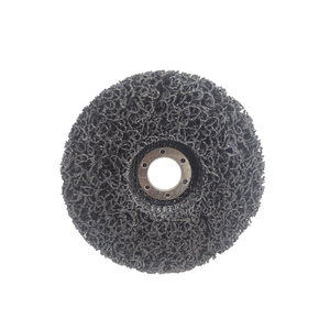 Tarcza tarcze do szlifowania metalu stali z włókniną czarna 125 dysk krążek do usuwania rdzy farby włosy murzyna BRICK METAL WOOD ściernica do czyszczenia piast do rdzy 125 zdjęcie nr 8