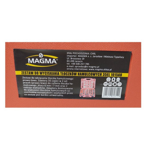 Zestaw do wyciskania wciskania tłoczków hamulcowych 35 el.1015AB Zestaw do zacisków hamulcowych separator zacisk tłoczki 35el zdjęcie nr 20