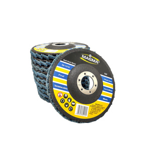 Tarcza lamelowa z włókniny 125 niebieska szlifowania polerowania włóknina lamelka listkowa zdjęcie nr 10