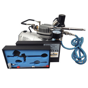 Aerograf AB130 Z DYSZĄ 0,2 I 0,3 + MINI KOMPRESOR 4BAR Z KOMPRESOREM AB-130 AB 130 zdjęcie nr 17