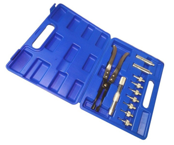 Zestaw szczypiec do montażu i demontażu uszczelnień zaworów M6 L31 L-31 uszczelniaczy zaworowych 11el. szczypce z adapterami 1010A L-31 M00006 LS-31 L31 zdjęcie nr 8