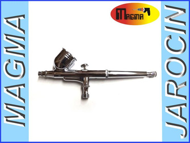 Aerograf - profesjonalny zestaw 6 szt aerografy zestaw aerografów do aerografii MAGMA AB-216 zdjęcie nr 7