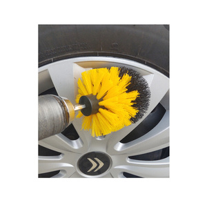 Szczotki na wiertarkę do sprzątania 9 szt SCAH-0011 Szczotki na Wiertarkę Wkrętarkę Sprzątające do Czyszczenia Detailing zdjęcie nr 9