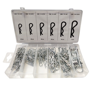 Zawleczki zestaw zawleczek sprężynowych 150 2-4mm przetyczek sprężynowe zdjęcie nr 8