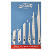 Zestaw brzeszczotów do lisi ogon piły szablastej wyrzynarki 28 elementów