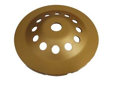 Tarcza diamentowa segmentowa garnkowa 180x22,23 DCWD180 Magma głowica do szlifowania betonu podwójny segment zdjęcie nr 3