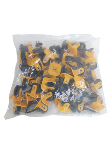 System poziomowania płytek 50 elementów klipsy CRJCL50 wielokrotnego użytku zdjęcie nr 9