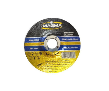 Tarcza do szlifowania metalu stali 125x6,0mm MAGMA 125x6 10 sztuk zdjęcie nr 9