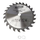 Piła tarcza tarcze do cięcia drewna 230mm 24T z widią 230x/22,23 i redukcja 20/16 mm x 24 zębów widiowa Magma 230x22,23x24t