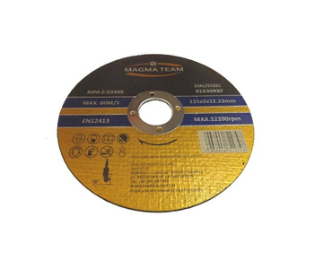 Tarcza do cięcia stali metalu 125x2,0 tarcze 125mm Magma zdjęcie nr 2