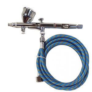 AEROGRAF AB180 AB-180 AB 180 Z DYSZĄ 0.2 0.3 ORAZ 0.50 DO AEROGRAFII + króciec GZ 1/4 i wężyk Airbrush zdjęcie nr 8