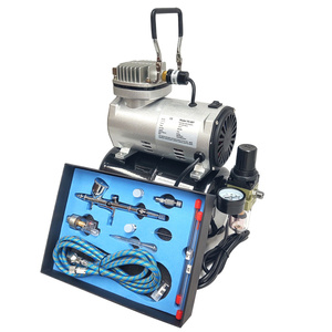 Aerograf z kompresorem 3L zestaw lakierniczy AB-180K AB180K AB 180K zdjęcie nr 16