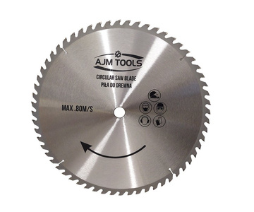 Piła tarcza tarcze do cięcia drewna 125mm 40t z widią 125x22,23-20 mm x 40 zębów widiowa AJM Tools 125x22,2x40t zdjęcie nr 5