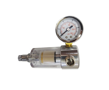 Filtr powietrza z odwadniaczem i manometrem separator AC2000 z zegarem 1/8 zdjęcie nr 12