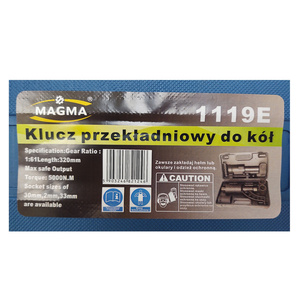 Klucz do kół z przekładnią 30 32 33mm 1:64 nasadki 1119E zdjęcie nr 16