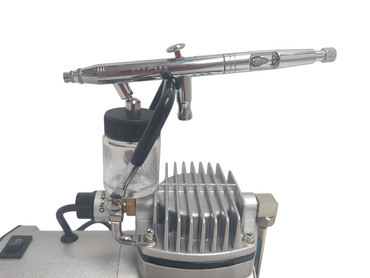 Kompresor aerograf TG182k zestaw do malowania do aerografii sprężarka TG-182K zdjęcie nr 14