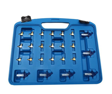 TESTER COMMON RAIL ZESTAW DIAGNOSTYCZNY MIERNIK CYLINDER DIESEL INJECTOR FLOW METER ADAPTOR RAILY M10001 FT0135 TESTER DO WTRYSKIWACZY DIESEL CRD CDI zdjęcie nr 9