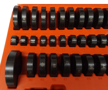 Ściągacz do łożysk i tulei adaptery prasy 18-74 1062D Adaptery do ściągaczy łożysk tulei 18-74mm zdjęcie nr 17