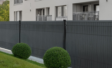 Listwy ogrodzeniowe pionowe wąskie 122x250cm RD05 Antracyt komplet zdjęcie nr 6