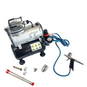 Aerograf AB116K z kompresorem 3L zestaw lakierniczy AB-116K zdjęcie nr 8