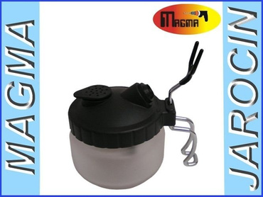 Słoik do czyszczenia pistoletu zbiornik czyszczący stojak 502 AH-502 stacja zdjęcie nr 3