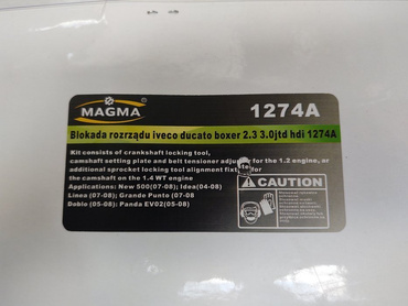 Blokada rozrządu IVECO DUCATO BOXER 2.3-3.0JTD HDI 1274A zdjęcie nr 3