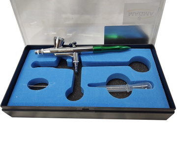 Aerograf AB-209 AB209 AB 209 0,4 areograf malarski do malowania + wężyk + krócice GZ 1/4 zdjęcie nr 8