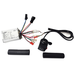 Zestaw sterownik 800W 36V szczotkowy + rączka gazu manetka FT15XDX diody kontrolki 36V suwak zdjęcie nr 2