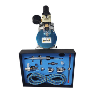 Aerograf AB-183K AB183K AB 183K + komprespr TC-20C zestaw pneumatyczny lakierniczy zdjęcie nr 12