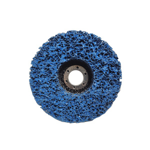 Dysk krążek tarcza 125 do usuwania rdzy farby włosy murzyna włóknina niebieska tarcza do szlifowania metalu 125mm tarcze Krążek z nylonu ściernego 125x22mm do czyszczenia zgrubnego zdjęcie nr 6