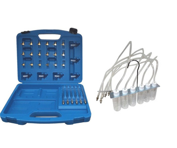 TESTER COMMON RAIL ZESTAW DIAGNOSTYCZNY MIERNIK CYLINDER DIESEL INJECTOR FLOW METER ADAPTOR RAILY M10001 FT0135 TESTER DO WTRYSKIWACZY DIESEL CRD CDI zdjęcie nr 10